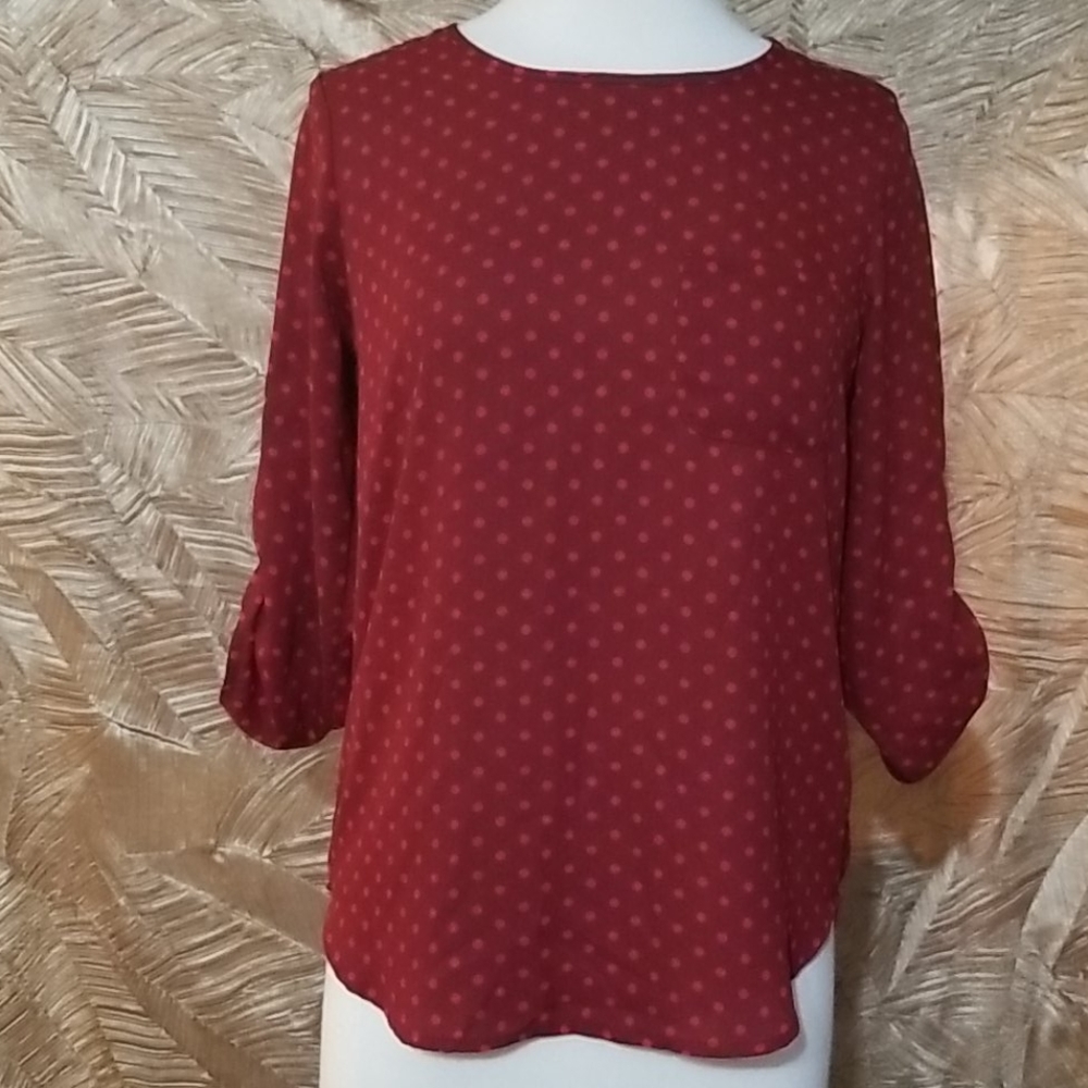 Lily White Spotted Blouse